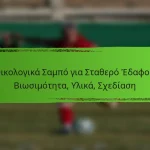 Οικολογικά Σαμπό για Σταθερό Έδαφος: Βιωσιμότητα, Υλικά, Σχεδίαση