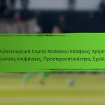 Πολυλειτουργικά Σαμπό Μαλακού Εδάφους: Χρήση σε πολλαπλές επιφάνειες, Προσαρμοστικότητα, Σχεδίαση