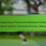 Προσαρμόσιμα Παπούτσια Μαλακού Εδάφους: Μοναδικά σχέδια, Προσωποποίηση, Εφαρμογή