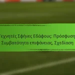 Τεχνητές Σφήνες Εδάφους: Πρόσφυση, Συμβατότητα επιφάνειας, Σχεδίαση