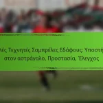 Υψηλές Τεχνητές Σαμπρέλες Εδάφους: Υποστήριξη στον αστράγαλο, Προστασία, Έλεγχος